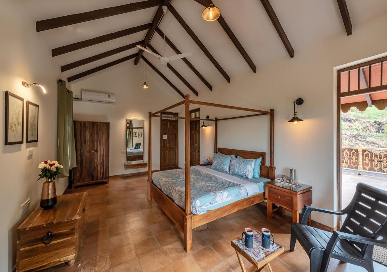 Saffronstays Niramay, Torna-Rajgad - Rustic Pool Villa With A Gazebo And Great Forest Views Marg Asni Exterior foto